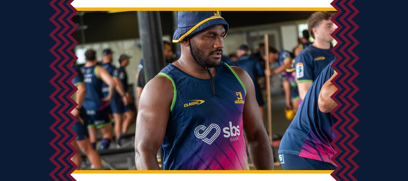Take your training to the next level in Highlanders replica training gear.