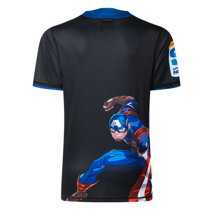 Hurricanes Mens Captain America Warm Up Tee