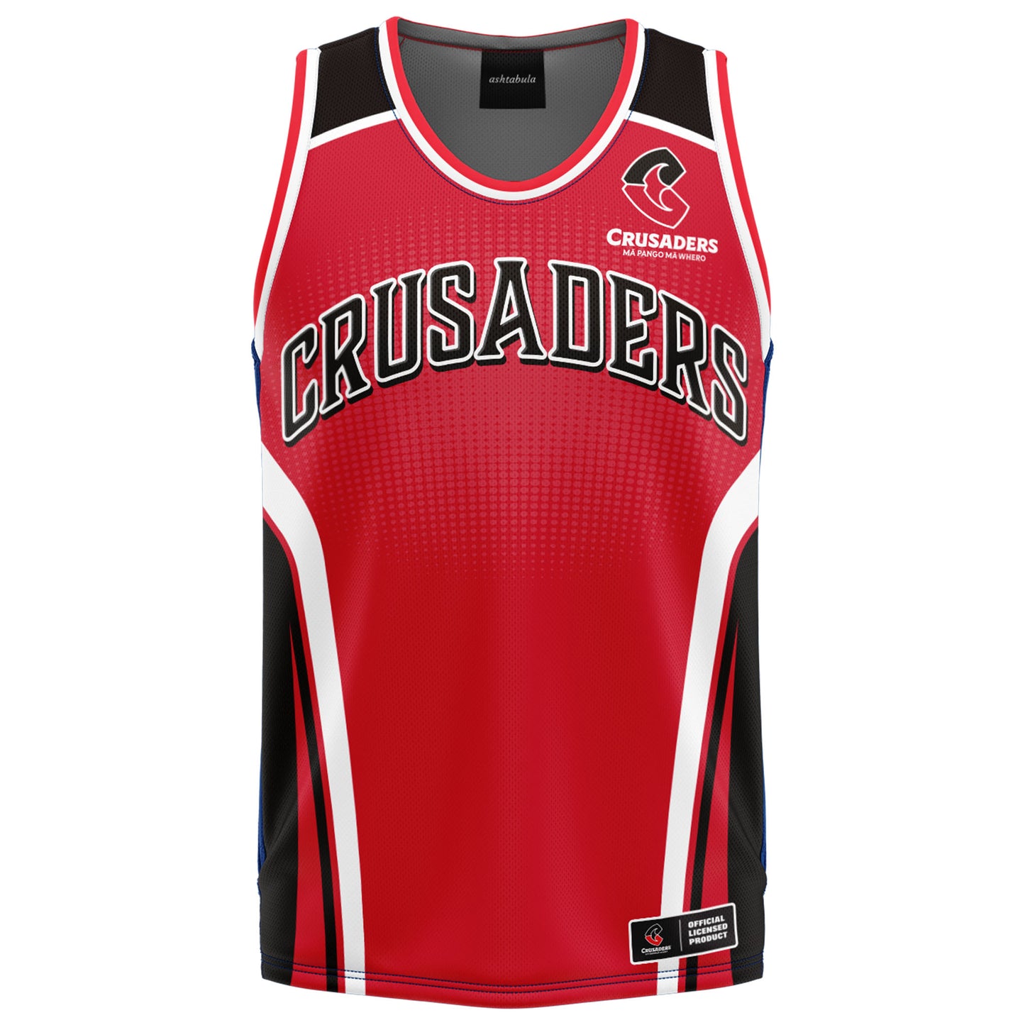 Crusaders Mens "Hoops" Basketball Singlet